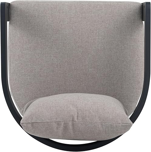 Miniatura 9 de GDFStudio Juego de 2 sillas de comedor de aluminio con cojín beige, asiento moderno para exteriores, interiores, patio trasero, piscina, balcón, 300