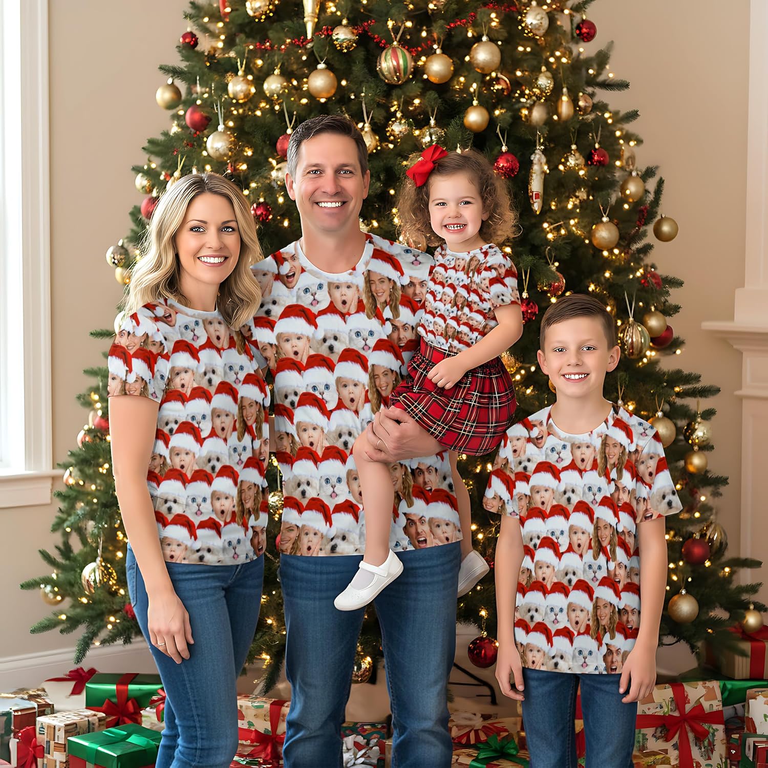 Custom Matching Shirts for Couples with Photo Name Initial Text Logo Personalized T-Shirt Gift Valentines Gift for Him Her - Image 3