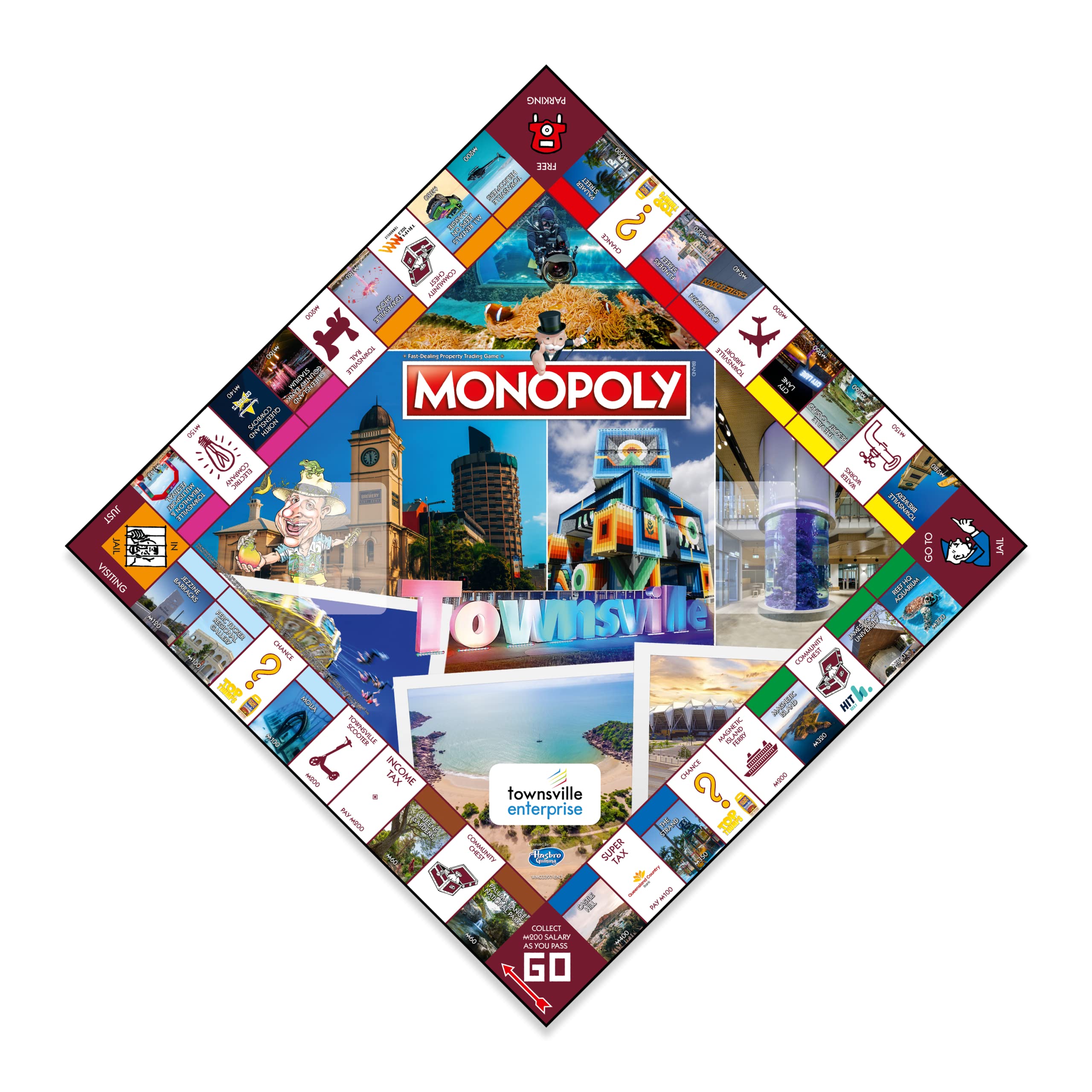 Amazon | Winning Moves Townsville Monopoly - Regional, Australia