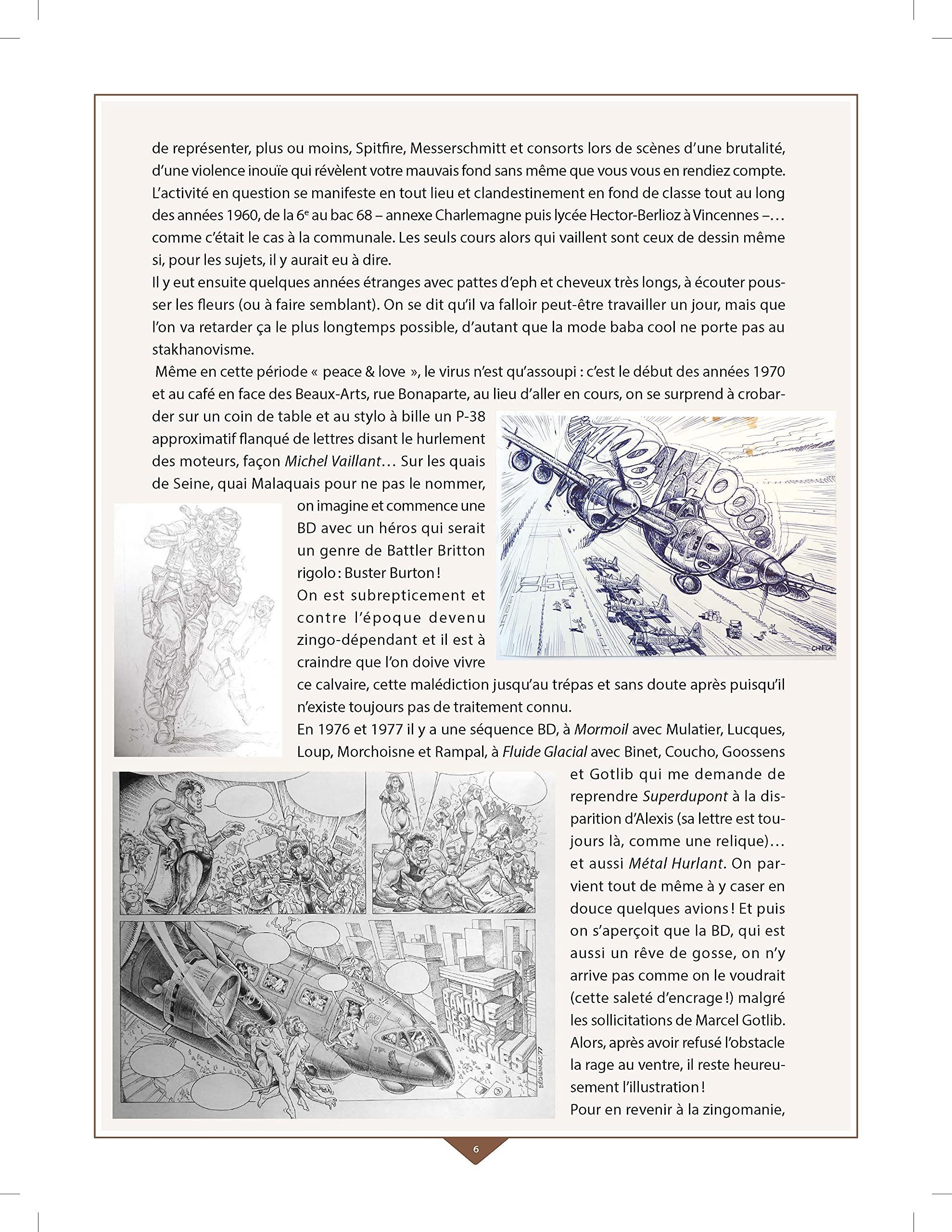 Une histoire de l'aviation - Peintures et illustrations mythiques du Fana de l'Aviation