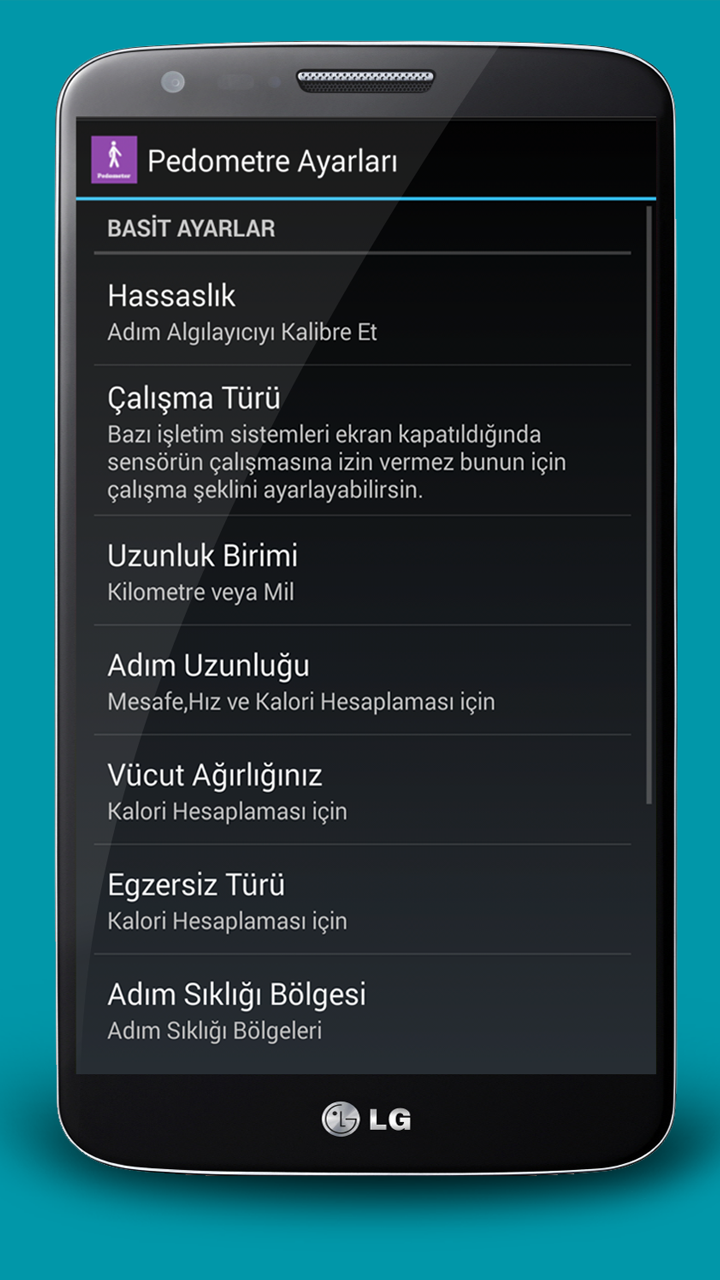Pedometer App on the Amazon Appstore