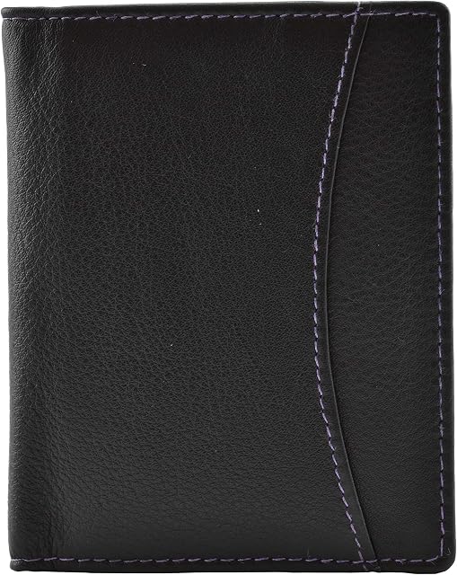 Mala Leather Odyssey Oyster & ID Holder 555-14 (Black)