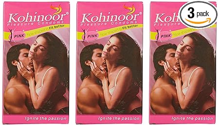 Kohinoor Condom Pink 10s (Pack of 3)