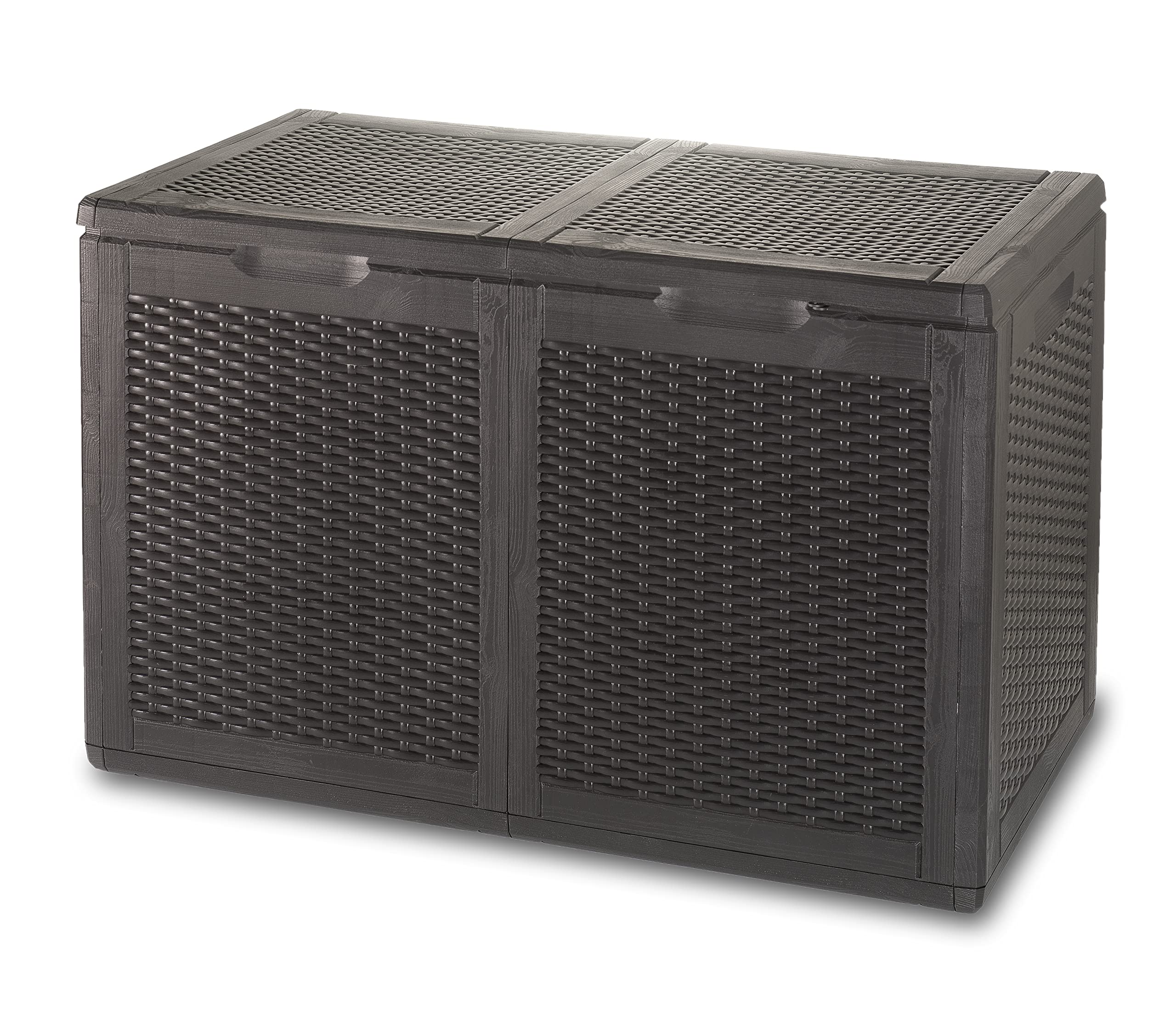 Generico GENSINI 3012.00.162 Baule Medio, Rattan, 80 x 44 x 51 cm lucchettabile