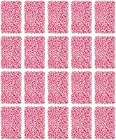 Vista 11 de FAIRYPAGODA - Paneles de pared de flores artificiales, 10 unidades, decoración de pared floral de seda con diseño de cuadrícula hueca para bodas