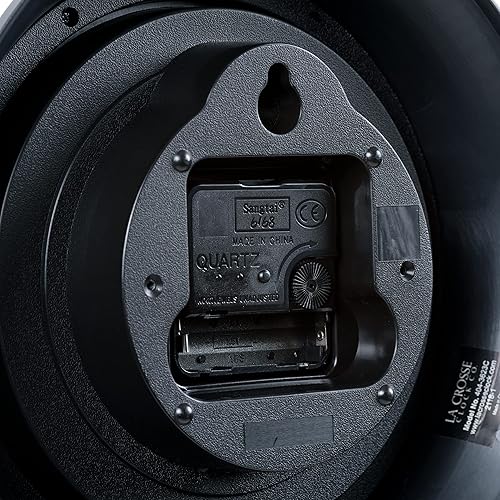 Miniatura 4 de La Crosse Technology 404-3623C - Reloj de pared de cuarzo (9 pulgadas)