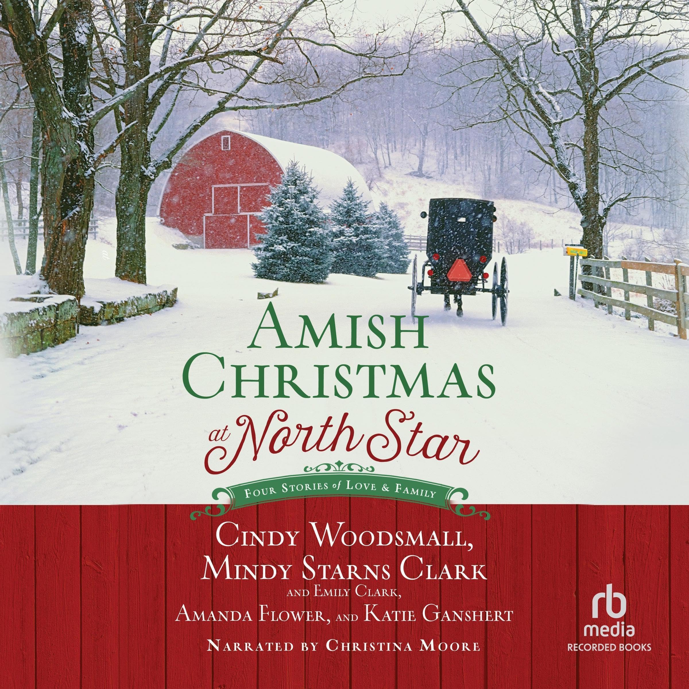 Cover art for Amish Christmas at North Star