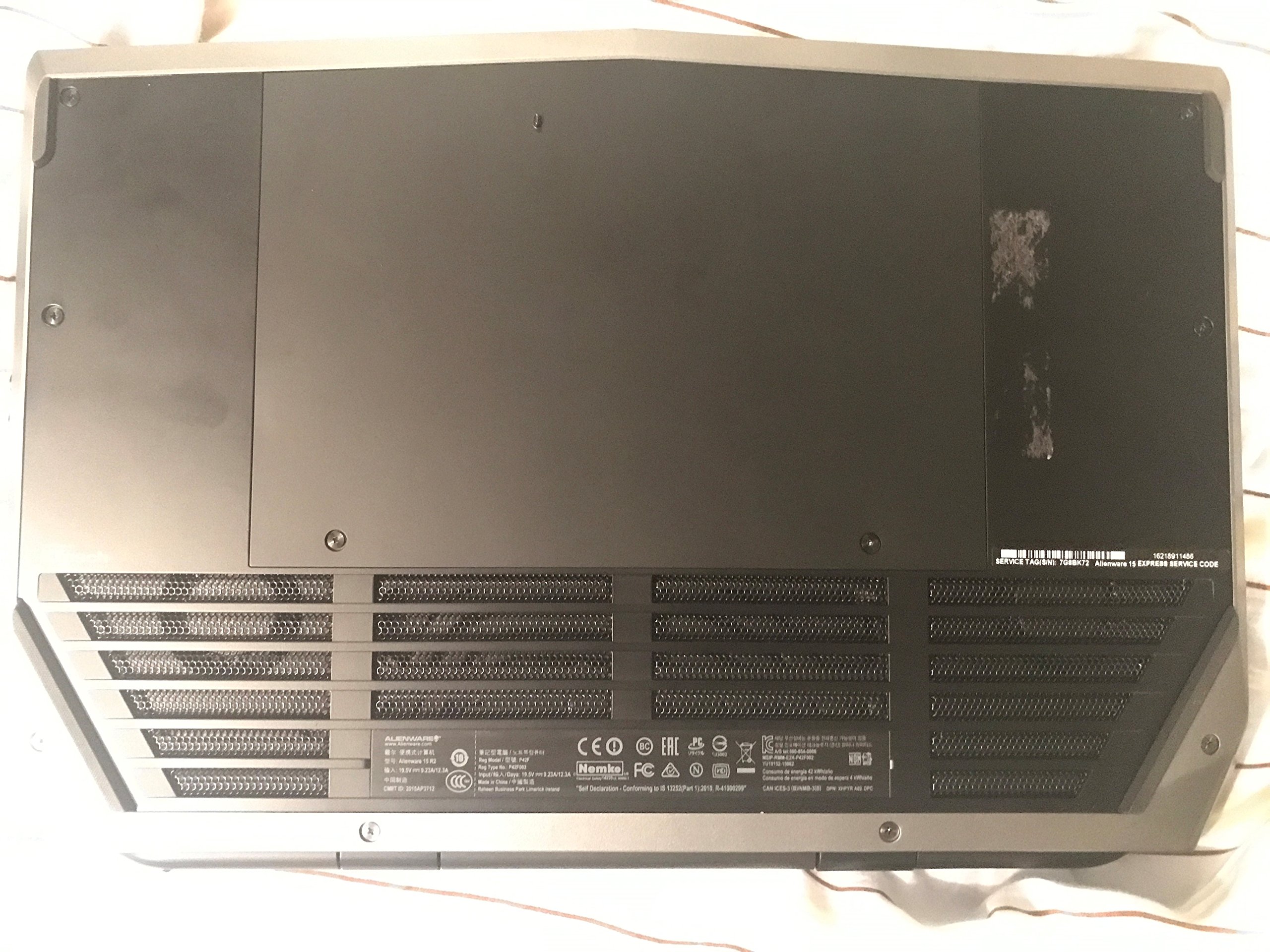 Amazon.com: ALIENWARE 15 R2 UHD 4K IGZO (3840X2160)~I7-6820HK~GTX