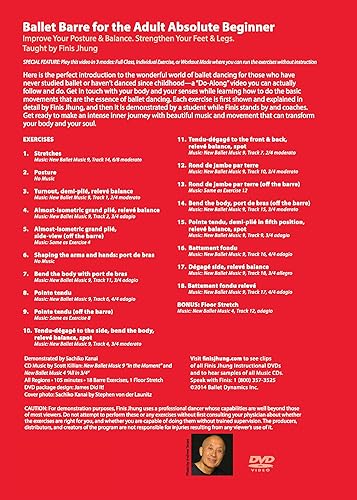 Miniatura 2 de Ballet Barre for the Adult Absolute Beginner