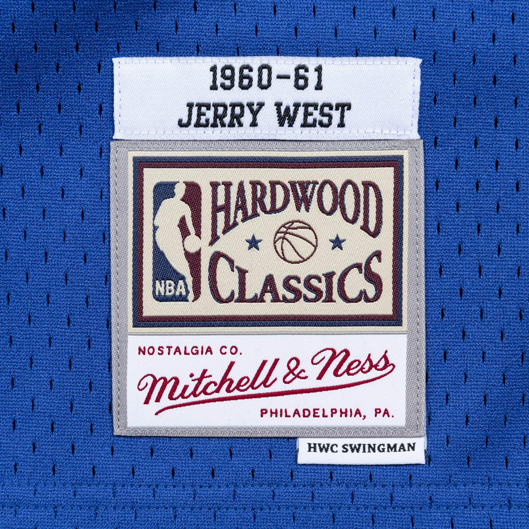 Mitchell & Ness NBA Swingman Jersey, Los Angeles Lakers - J. West - 1960-61