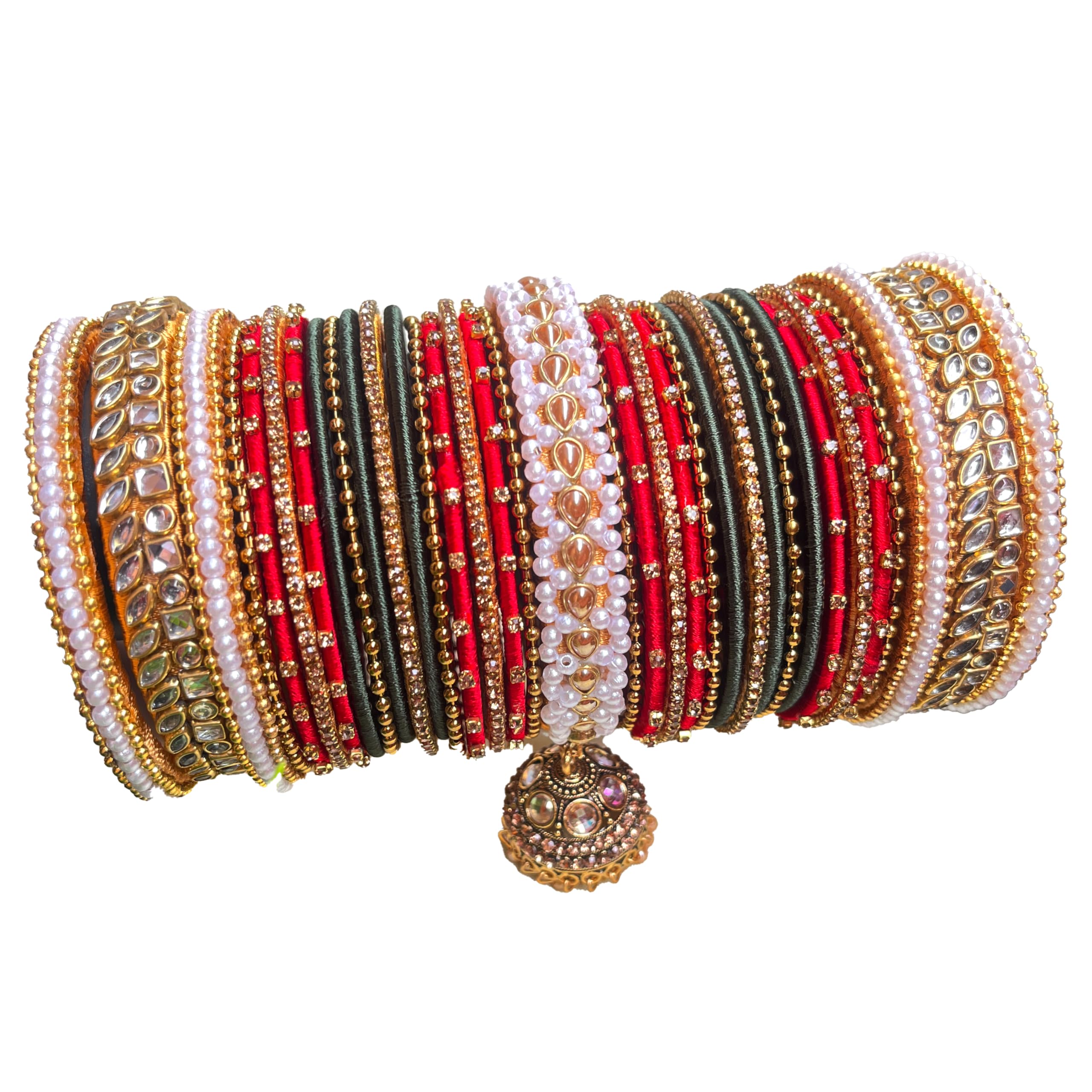 See full amazon price history chart for ZORGUE Traditional Bridal Chuda Bangle Set with Pearls and Kundan Stones - Premium Multicolor Latkan Bangles for Women and Girls - Perfect for Weddings, Parties, and Festive Occasions (2.6) ZORGUE Traditional Bridal Chuda Bangle Set with Pearls and Kundan Stones - Premium Multicolor Latkan Bangles for Women and Girls - Perfect for Weddings, Parties, and Festive Occasions (2.6) (B0DB5TJQWW) Amazon Price History, Amazon Price Tracker