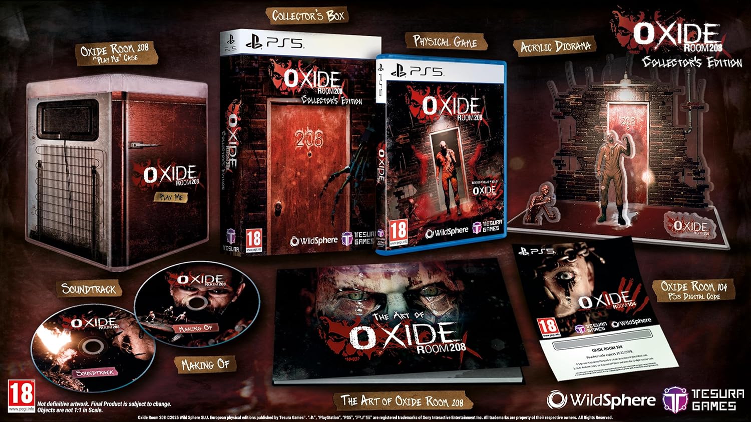 #Videojuego OXIDE Room 208 Collector’s Edition PS5 por 55,77€ ¡¡30% de descuento!!