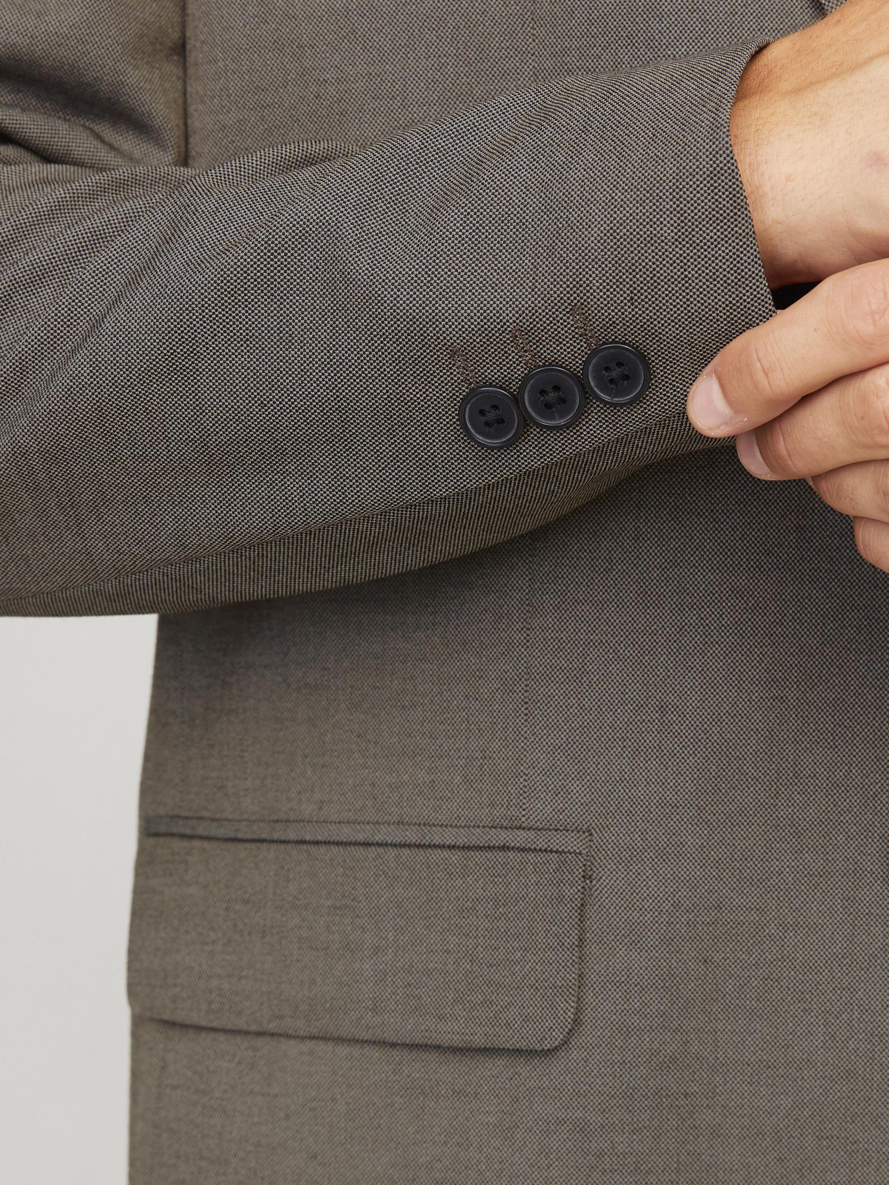 Jack & Jones JPRBUSHWICK Mathew Regular Suit, Greige/Fit:regular Fit, 54