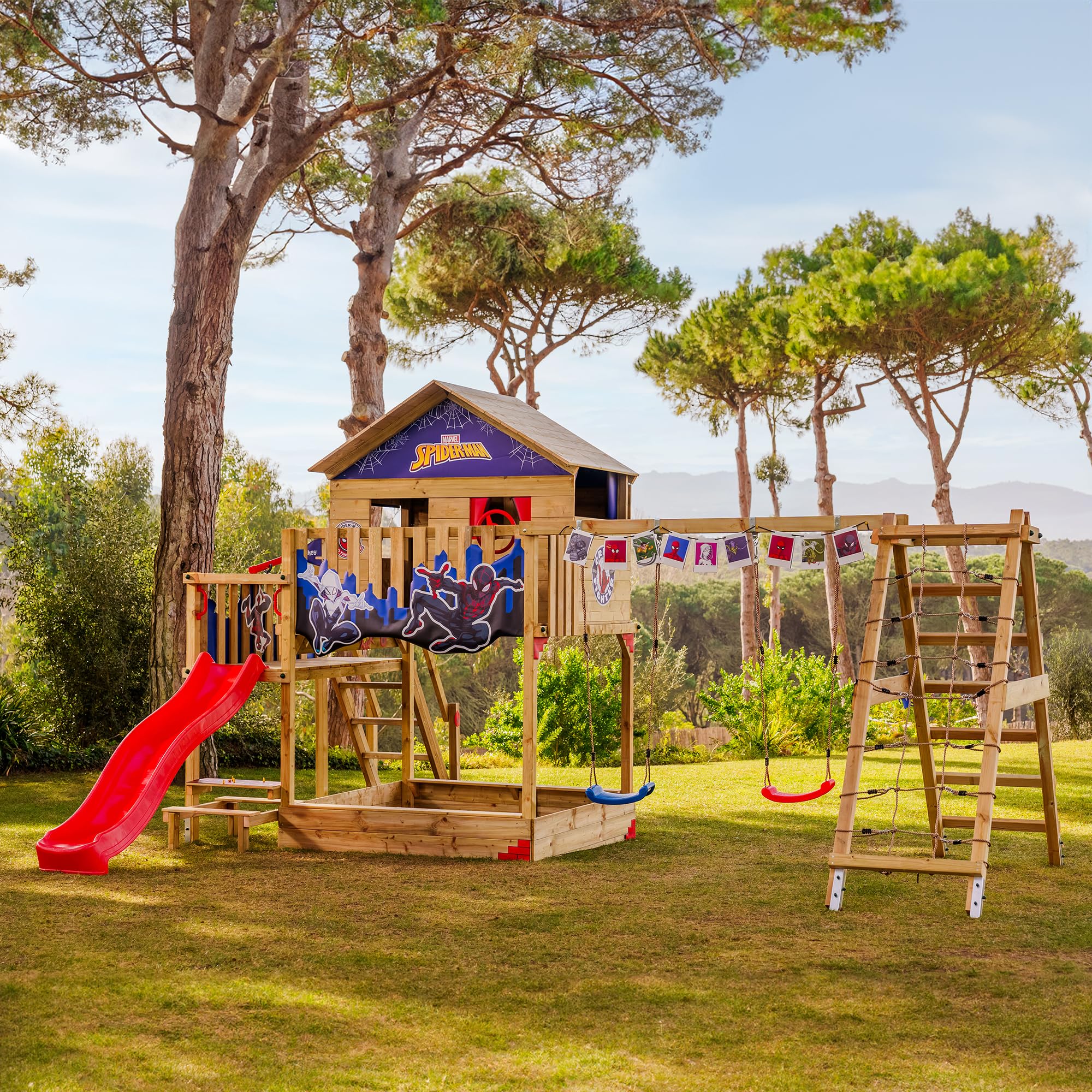 Parque Infantil Exterior Parque Infantil Wickey Marvel Spider-Man