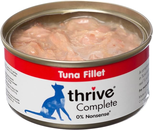thrive Cat 100% COMPLETE - TUNA FILLET (pack of 12)