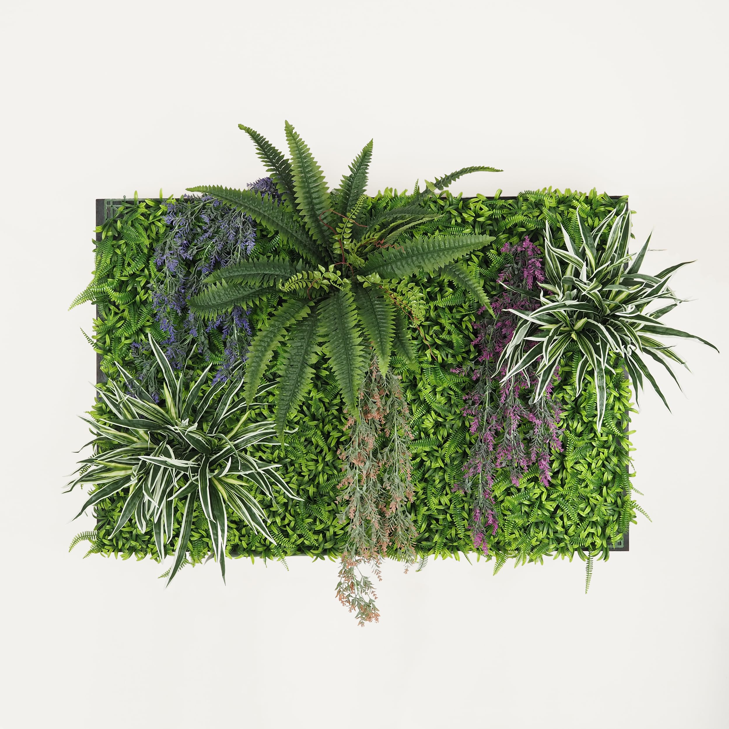 Ligne Déco - Mur Végétal Artificiel en Kit DIY - Décoratif - Élégant - Tendance Déco - Durable - Entretien Facile - Plante Artificielle Intérieur - Plastique - 80 * 120cm
