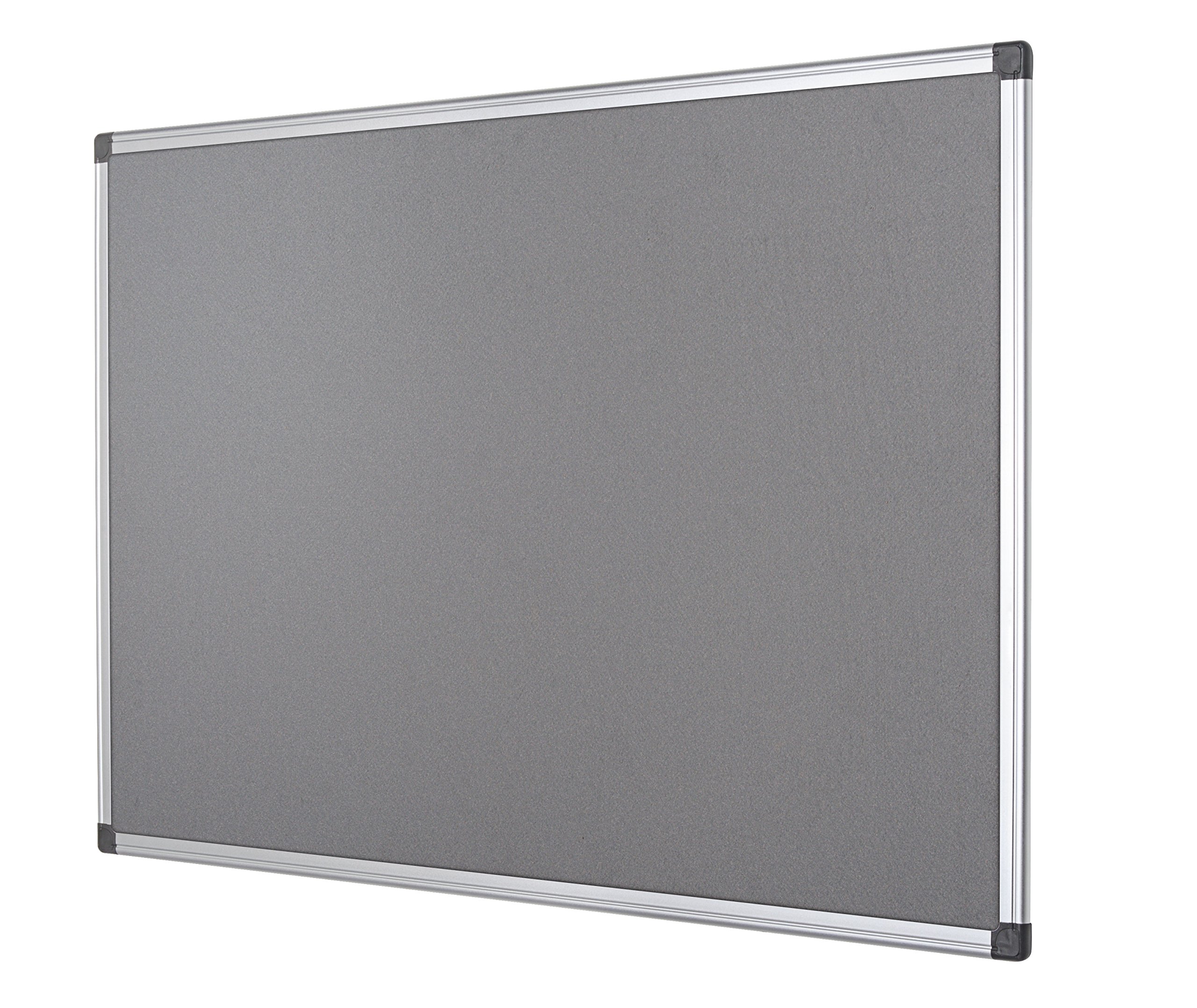 Bi-Office Maya Fire Retardant Noticeboard Grey Aluminium Frame