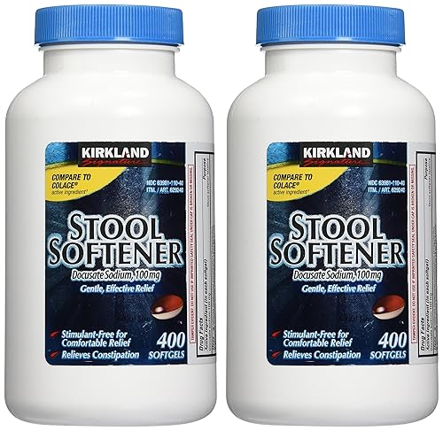 Miniatura 3 de KIRKLAND Suavizante de heces SIGNATURE 100mg 400 Ct, 1 unidad