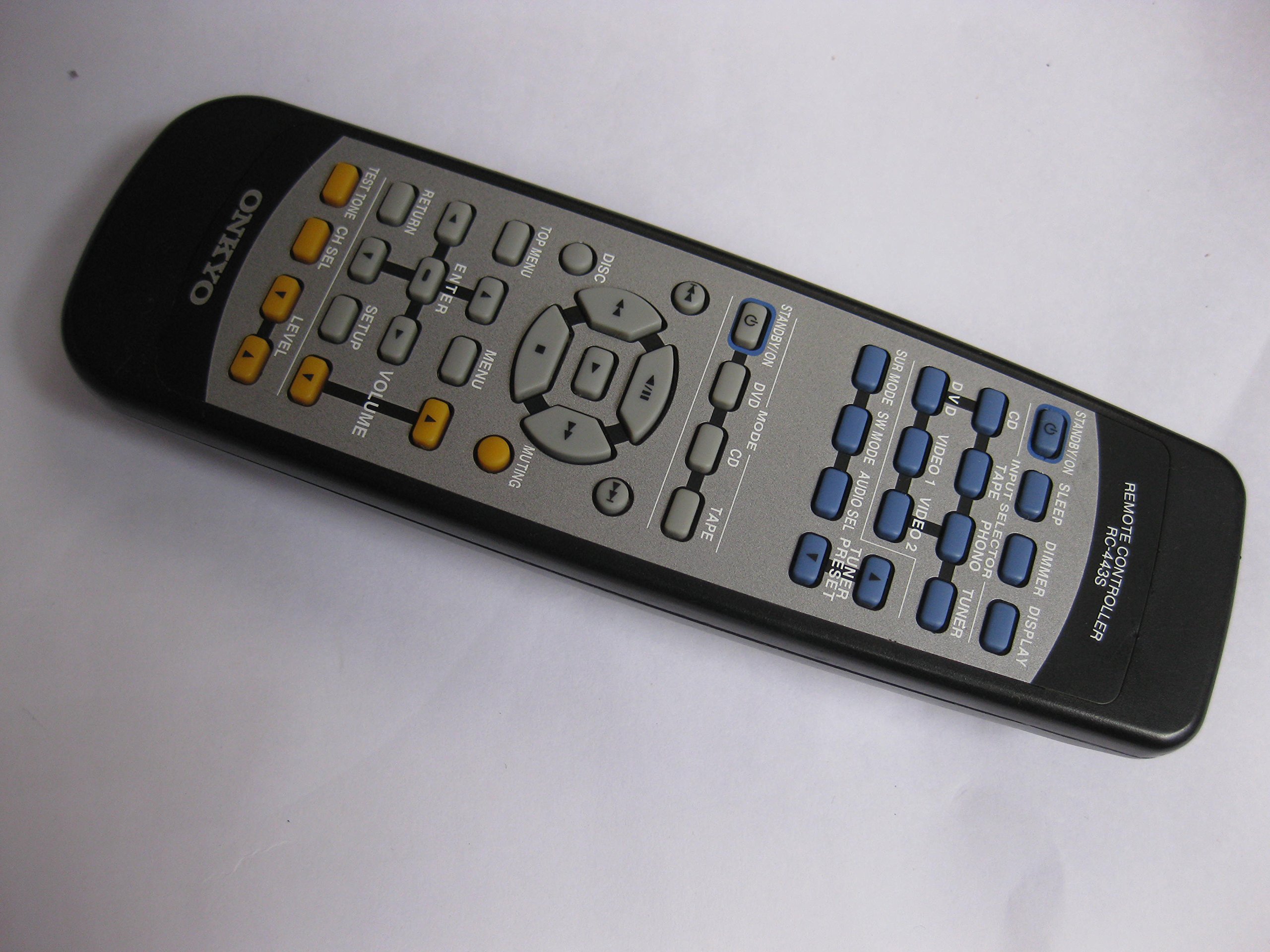 ONKYO オーディオリモコン RC-443S 9jupf8b Amazon.co.jp: ONKYO オーディオリモコン RC-443S : 家電＆カメラ