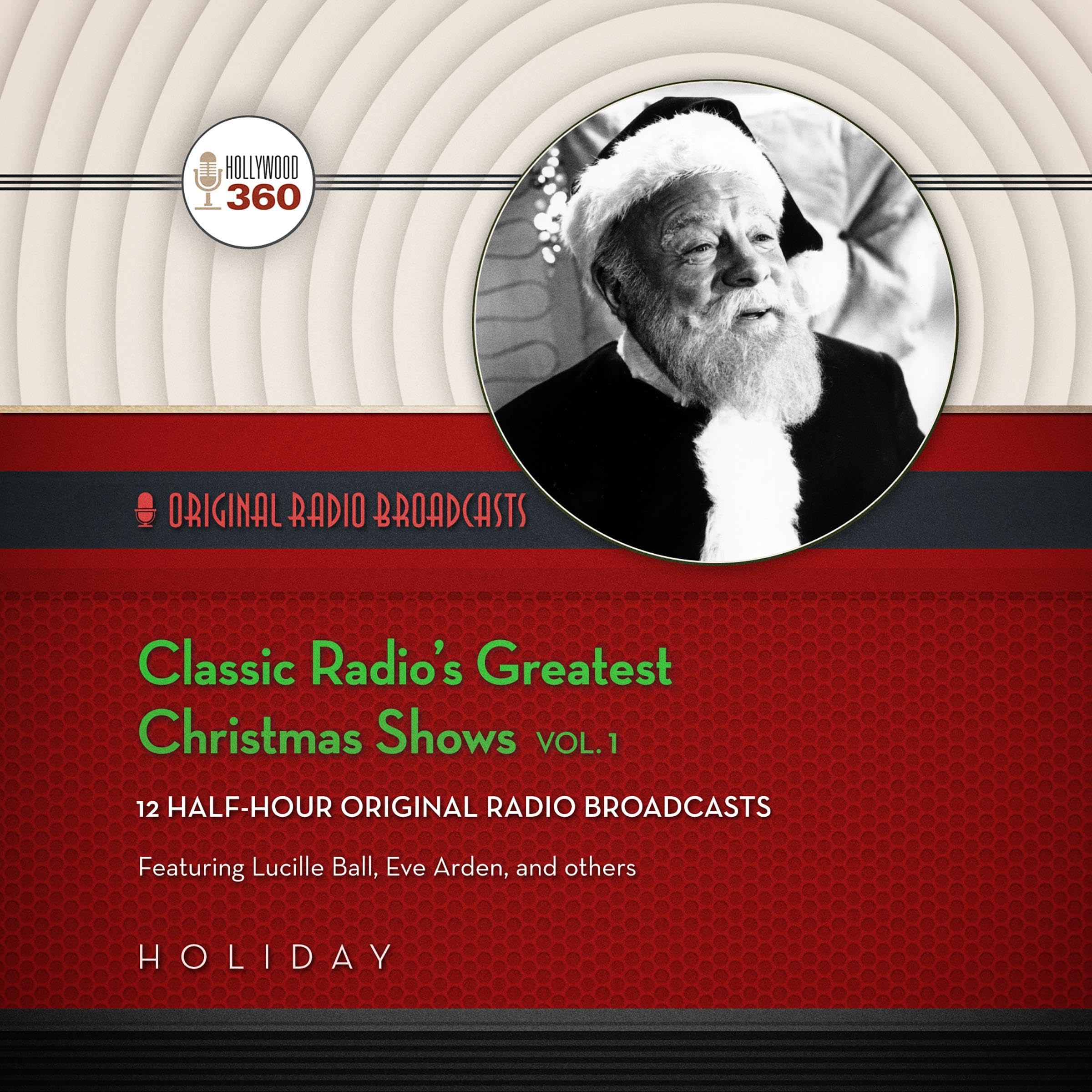 Cover art for Classic Radio's Greatest Christmas Shows, Vol. 1
