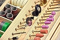 Vista 4 de SE RA9228 228 piezas Kit de accesorios de herramientas giratorias