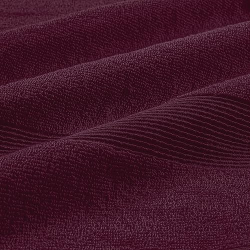 Miniatura 2 de Belizzi Home Juego de 6 toallas de mano ultrasuaves de 16 x 28 pulgadas, 100% algodón hilado en anillo, toallas de mano duraderas y altamente