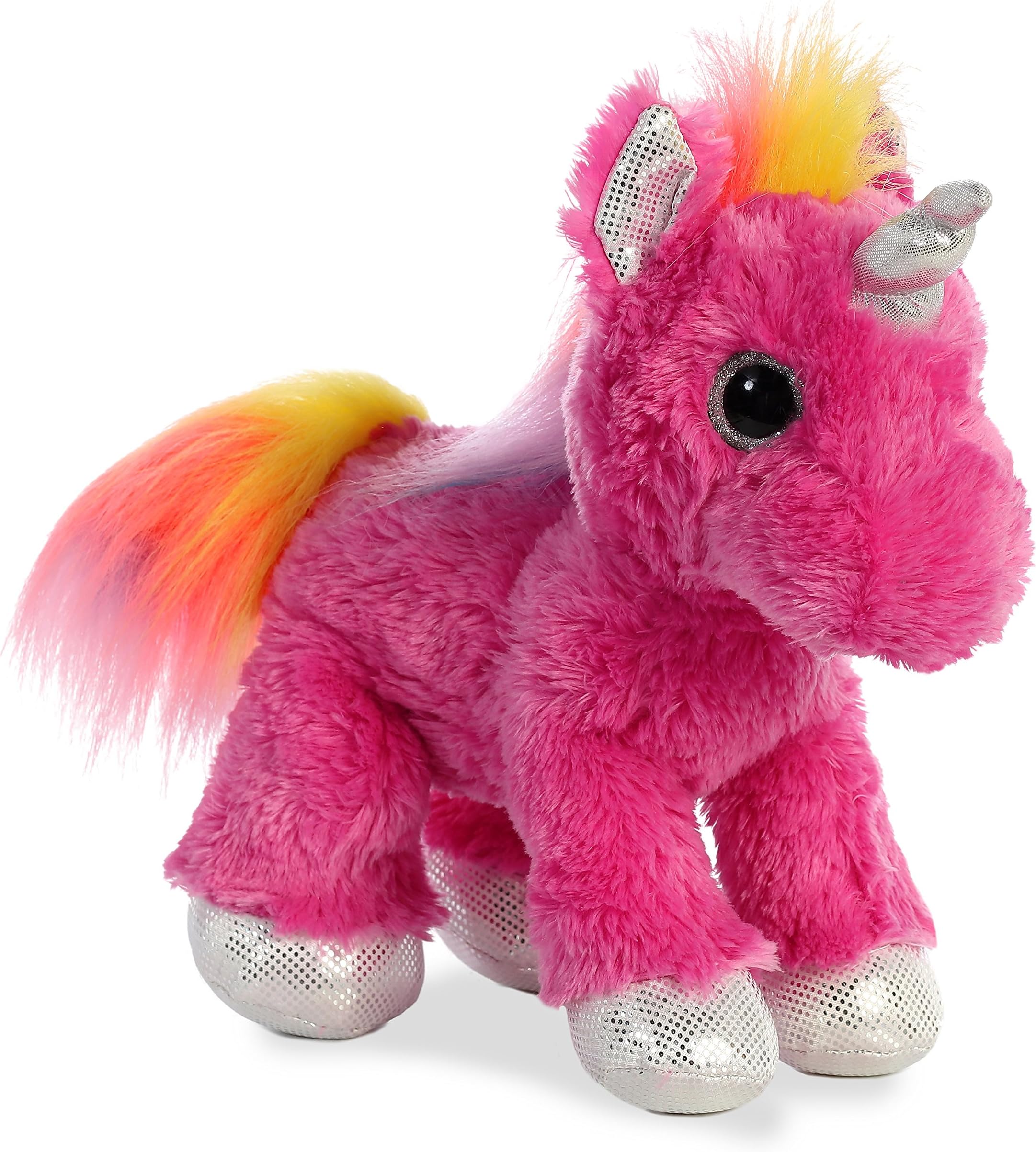 60954, Sparkle Tales, Cosmic Unicorn, 12In, Soft Toy, Pink, 12-Inch