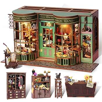 ドールハウス完成品オーダー。マジックハウス ドールハウス ミニチュアハウス ルナ マジック ハウス 完成品