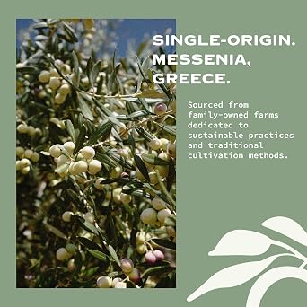 OLIVEA - Ultra High Phenolic Olive Oil 1000+ mg/kg Polyphenols | 2025 Early Harvest | Organic EVOO from Greece | Cold-Pressed Olympia | Rich in Hydroxytyrosol for Heart, Brain & Longevity | 500ml (16.9 oz)