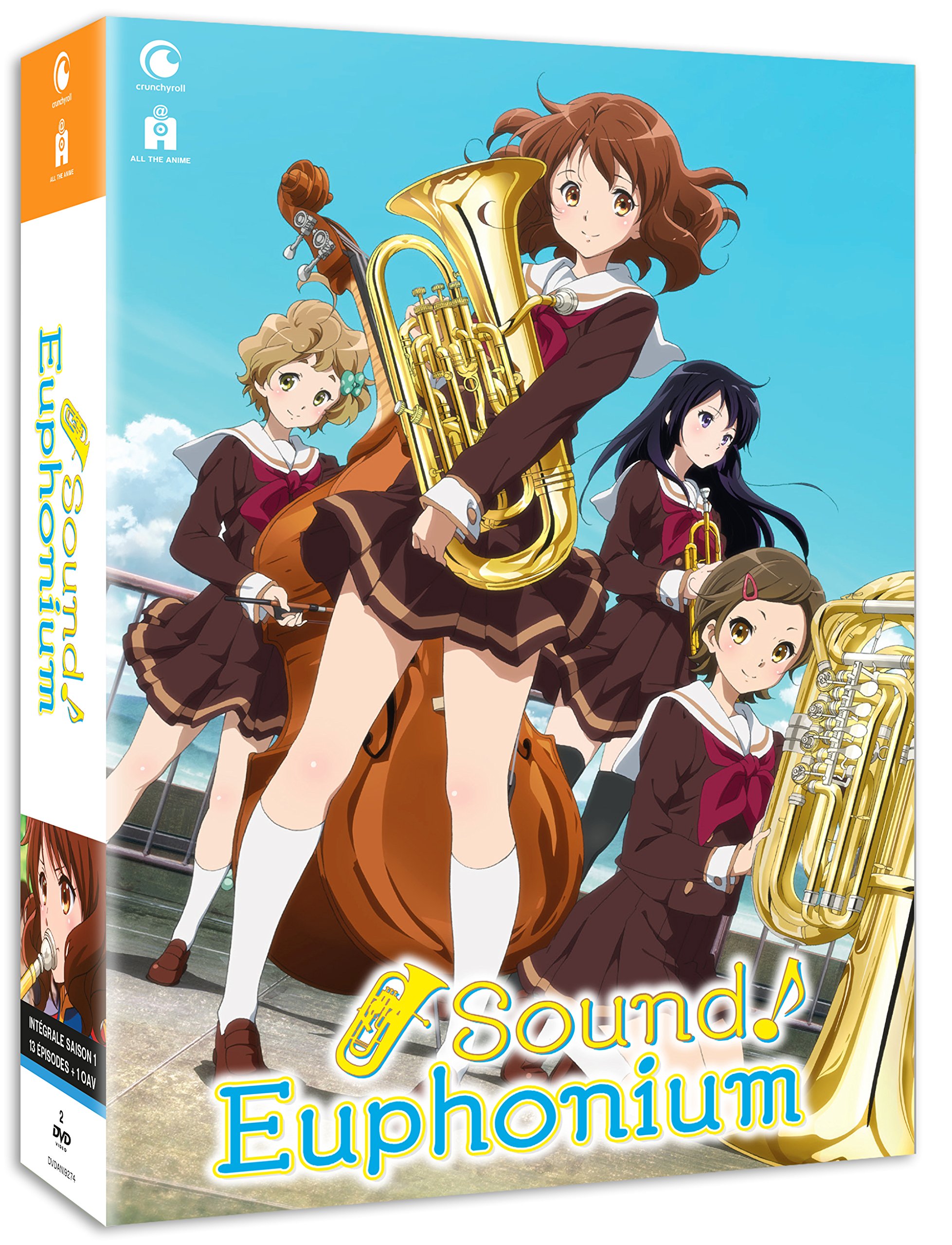 響け ユーフォニアム 第1期 コンプリート Dvd Box 全13話 325分 武田綾乃 アニメ Dvd Import Pal 再生環境をご確認ください 本 通販 Amazon
