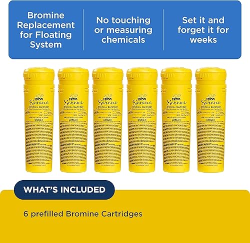 Miniatura 3 de 6 cartuchos de bromo FROG Serene para sistemas en línea y flotantes