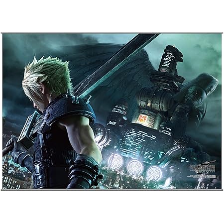Amazon Final Fantasy Vii Ac ウォールスクロールポスター クラウド アニメ 萌えグッズ 通販