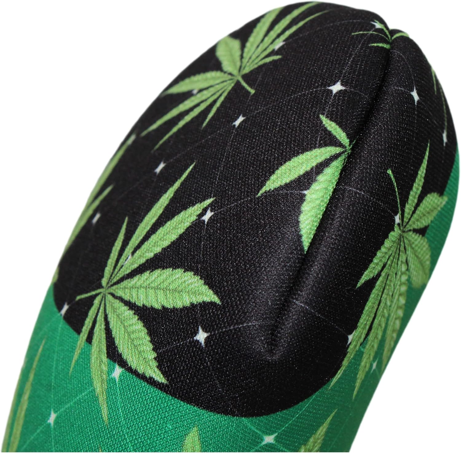 Rasta Marijuana Leaf | BeeJoss Golf Club Headcover | Driver Fairway Hybrid-Sold Separately | Handmade in USA