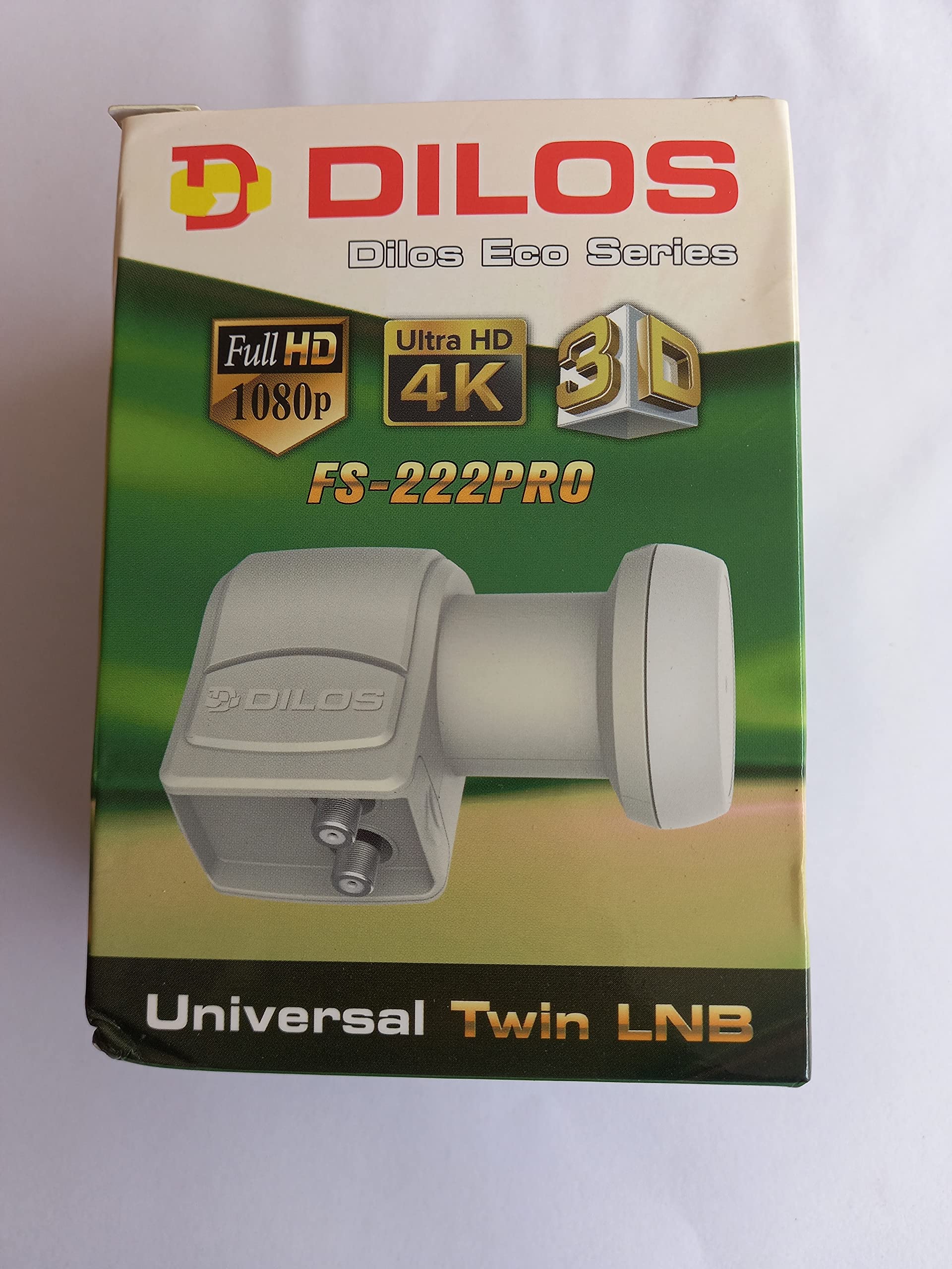 Tech-Unique Dilos FS222 Pro Dual Universal LNB (Twin LNB) All dth Dish Support-picture-11