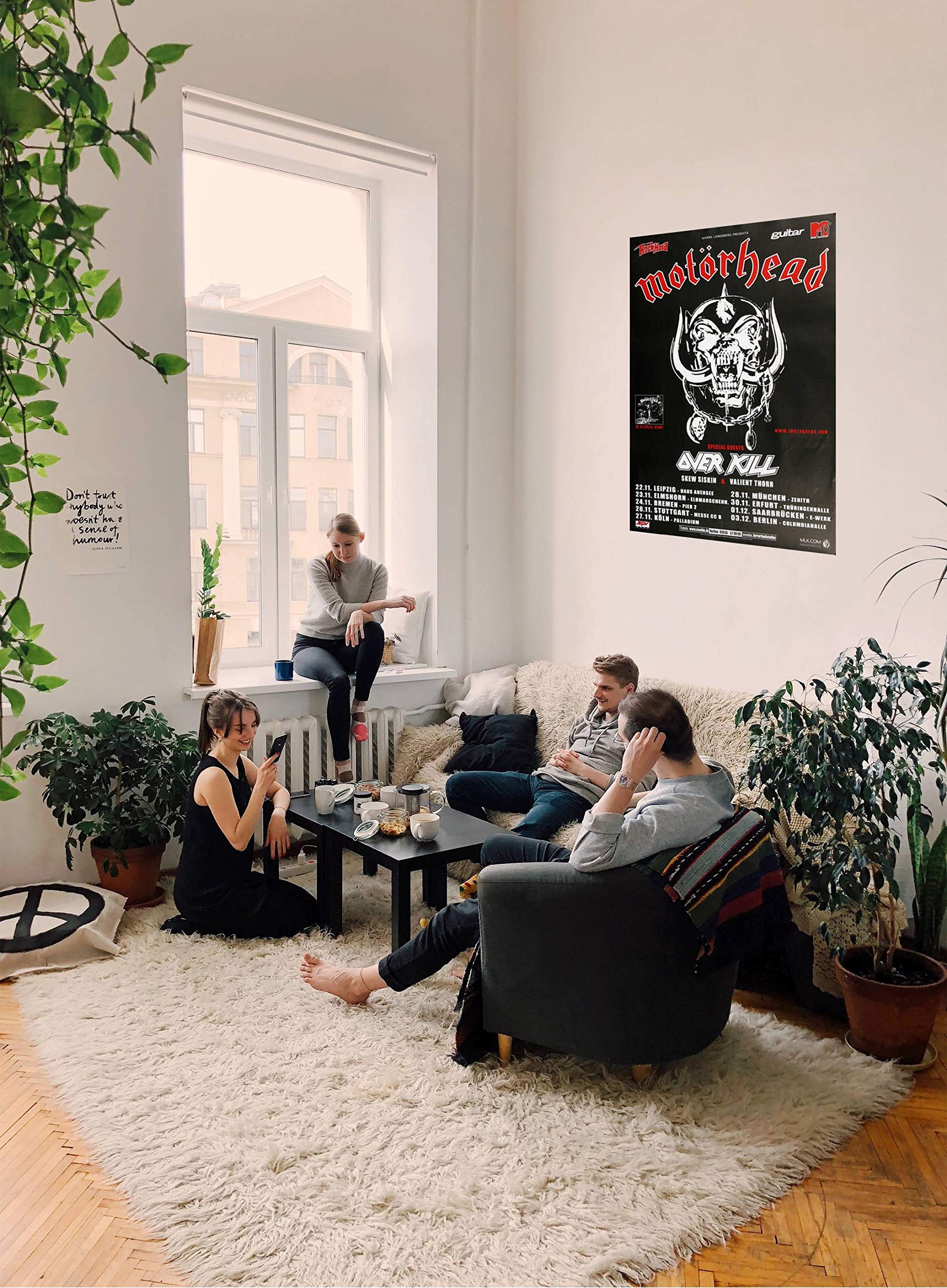Motörhead - Over Kill, Tour 2007 » Konzertplakat/Premium Poster | Live Konzert Veranstaltung | DIN A1 «