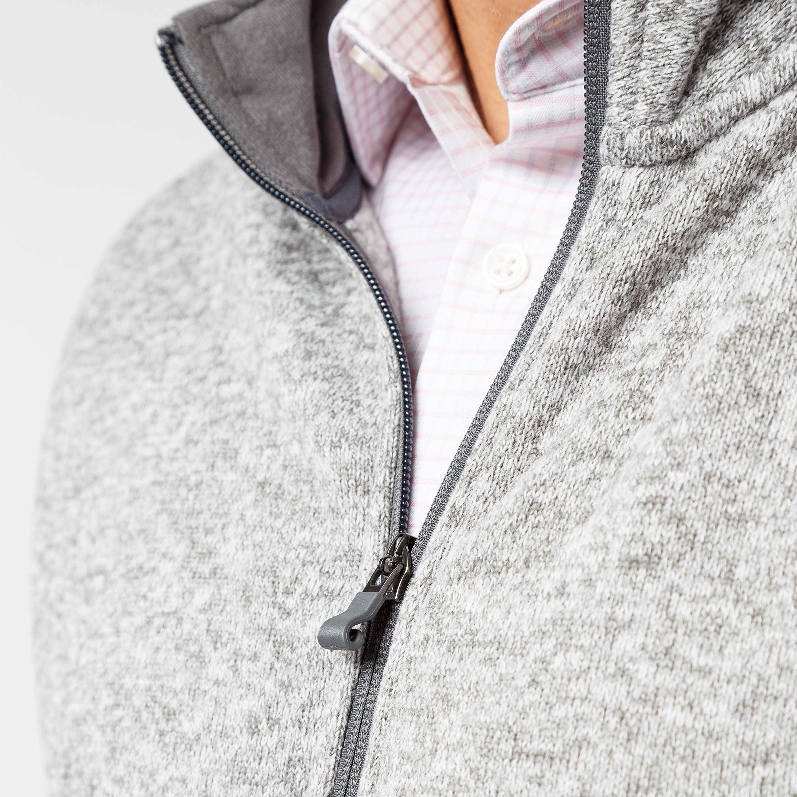 NCAA League Mens Utah Utes Saranac Vest, Large, Nimbus Grey