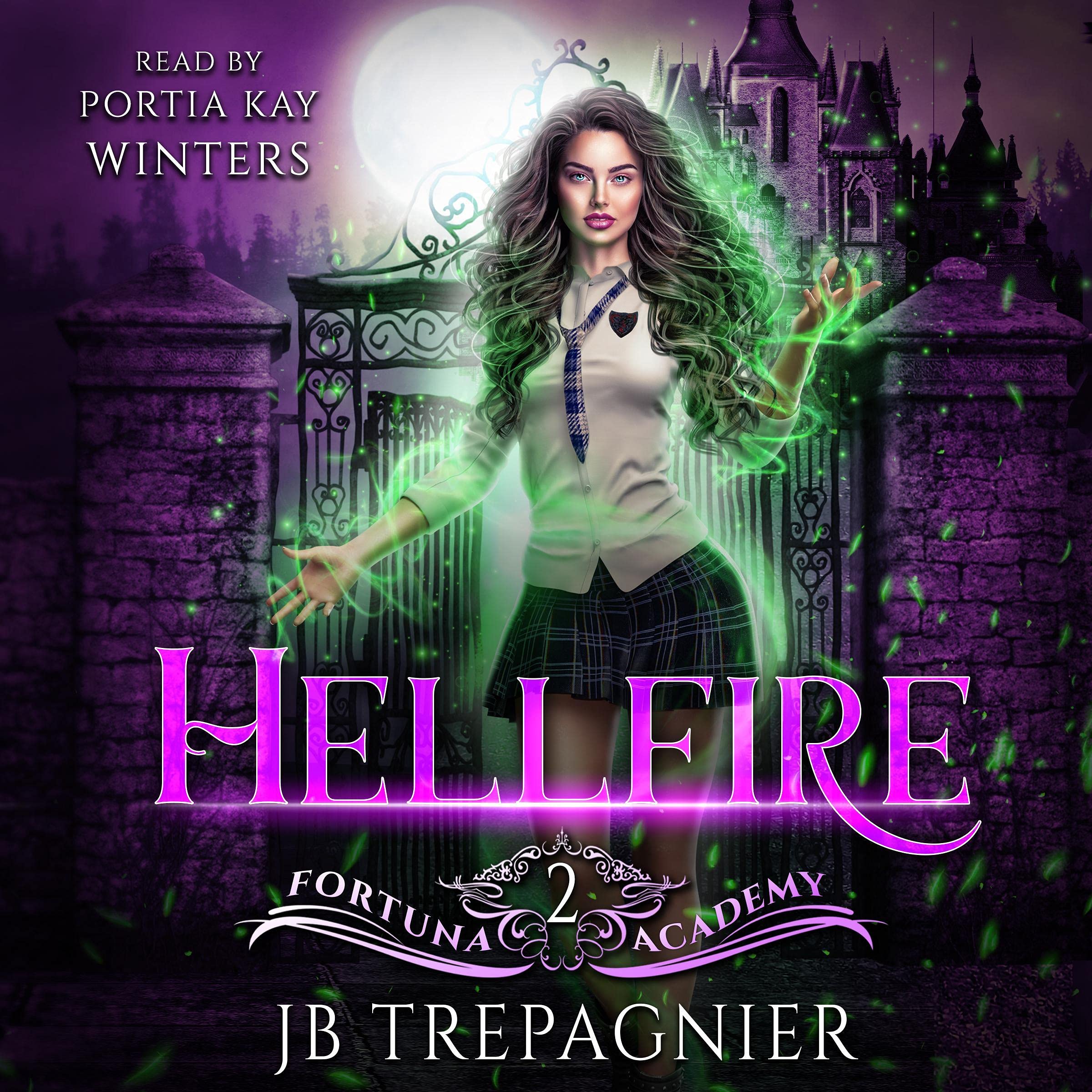 Cover art for Hellfire: Fortuna Academy, Book 2