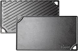 Lodge Reversible Cast Iron Grill/Griddle Pan 16.75 x 9.5 -