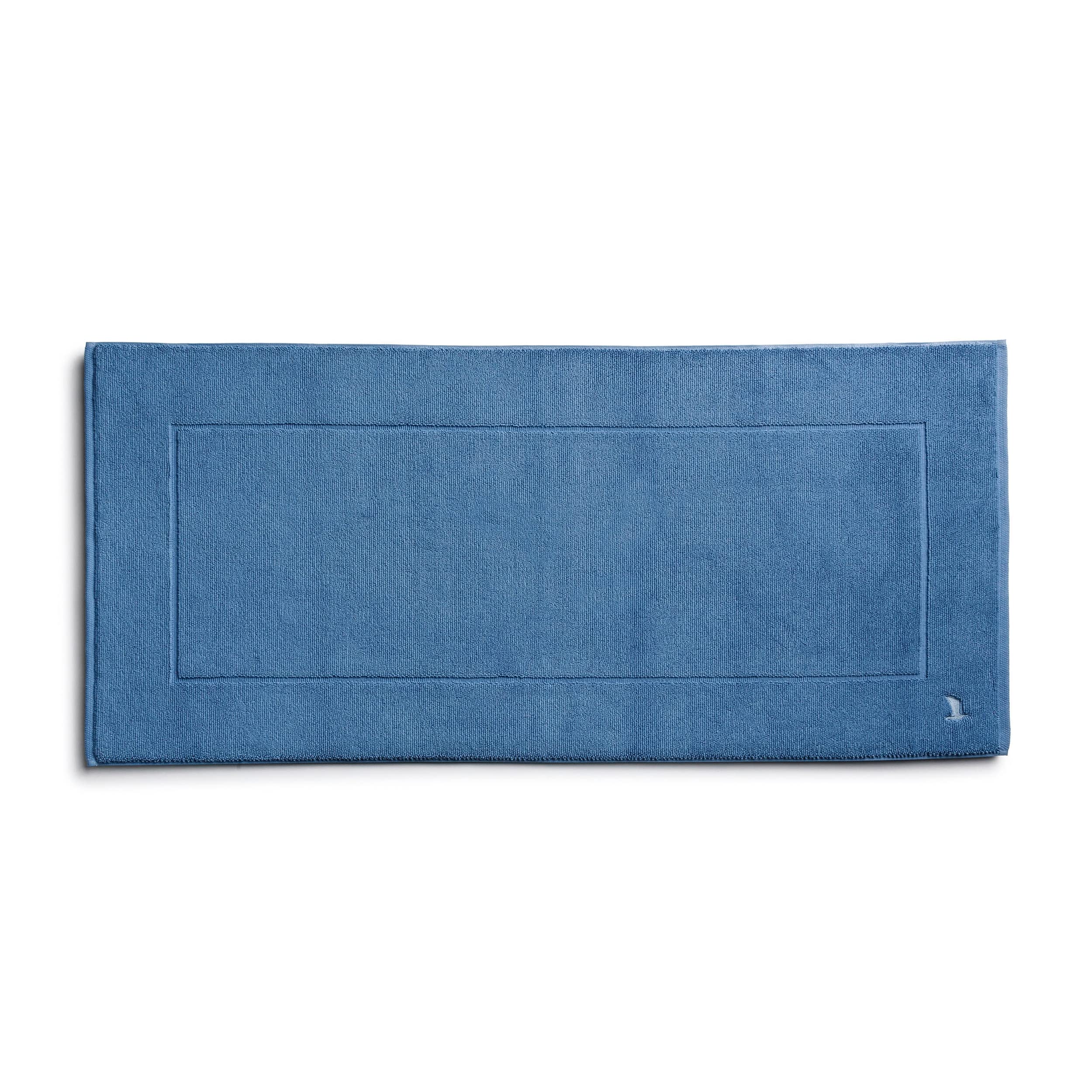 Möve Superwuschel Badteppich 60 x 130 cm aus 100% Baumwolle, Cornflower