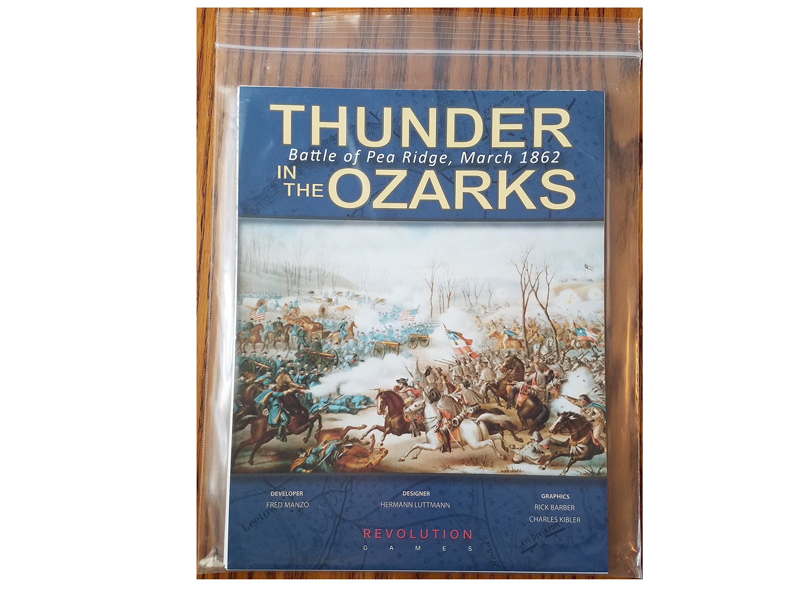 REV: Thunder in the Ozarks, the Battle of Pea Ridge, March 1862, Ziplock Format
