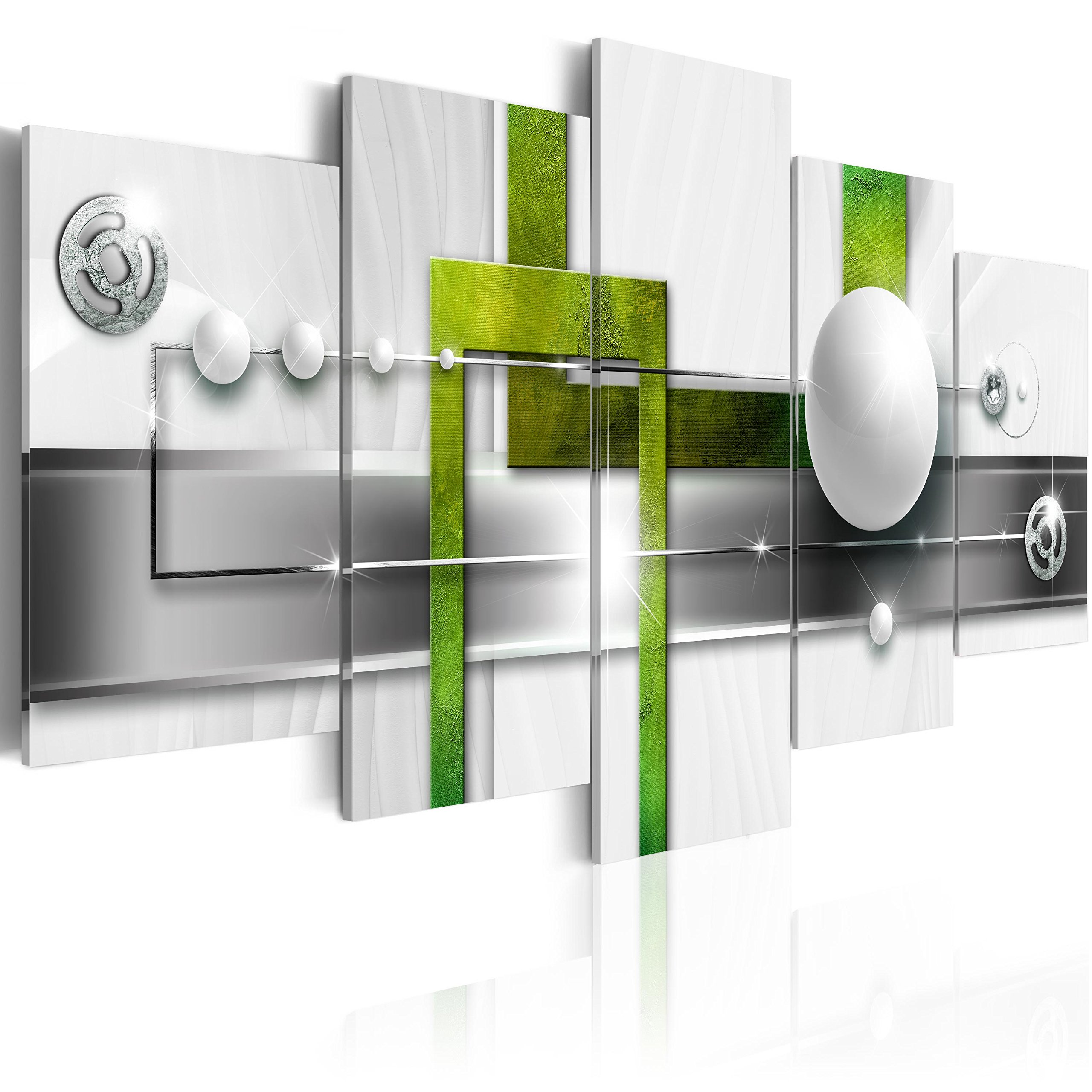 artgeist Acoustic Canvas Wall Art Modern Abstract 80x40 in - 5pcs Picture with Acoustic Foam Sound Print Artwork Room Acoustics Soundproofing a-A-0223-b-p