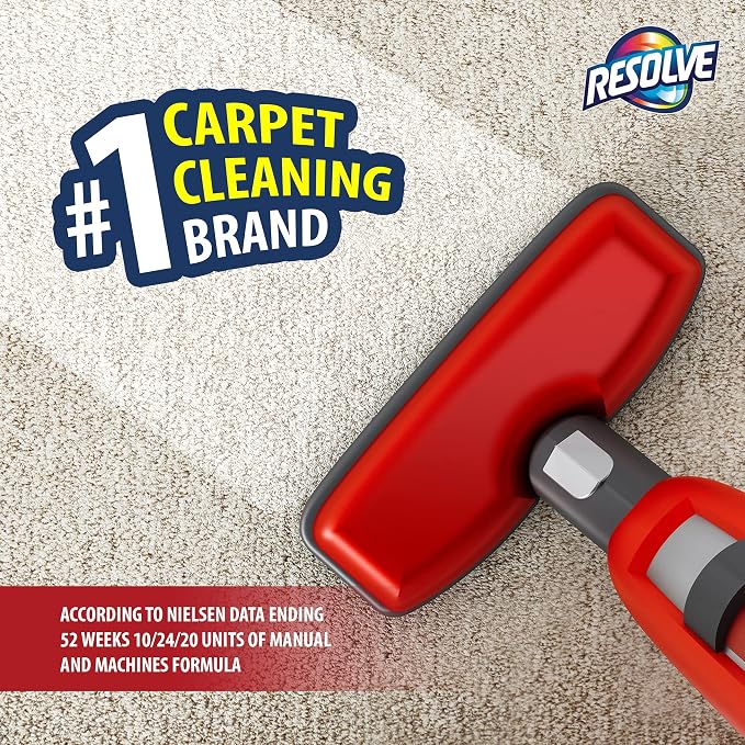 Resolve Pet Hair Eliminator Carpet Cleaner & Vacuum booster miniatura 8