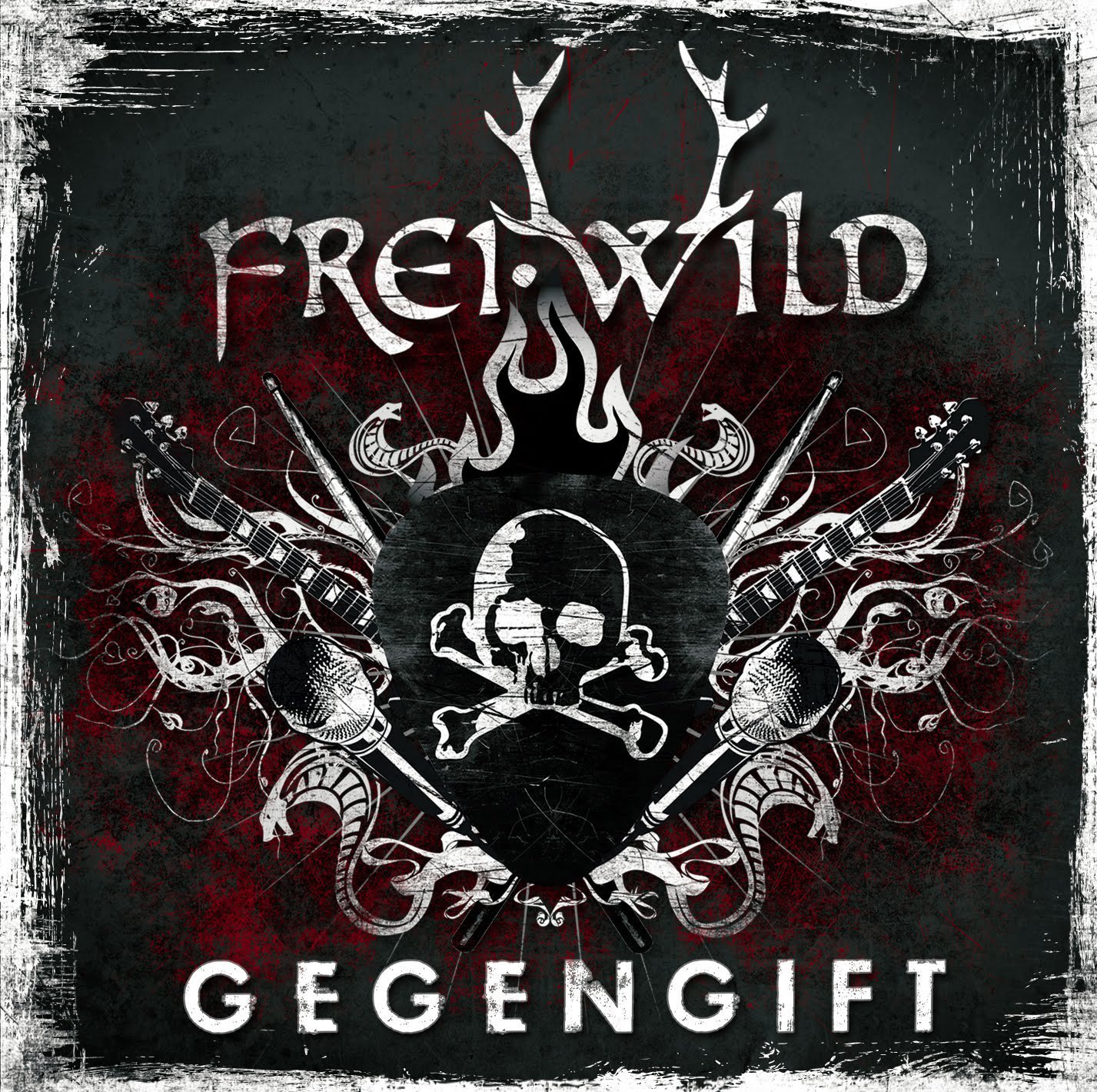 Digipak CD Deutschrock FREI.WILD - antidagift (2010) Oi! Punk Ska Independent
