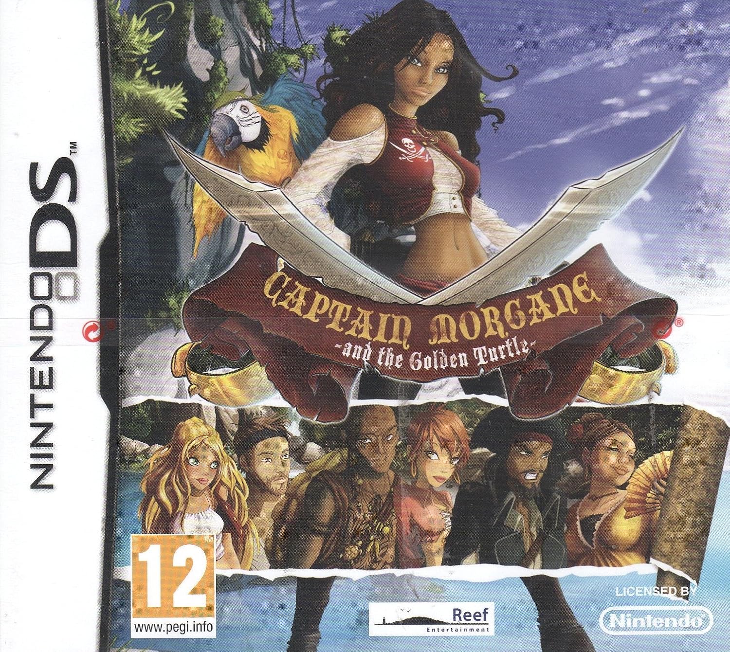 Captain Morgane and the Golden Turtle (Europe