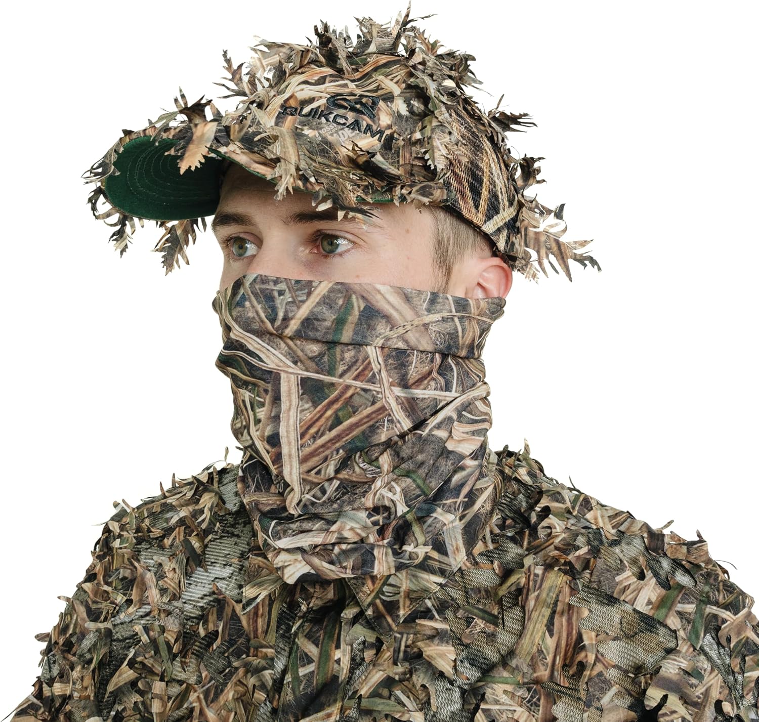 QuikCamo Mossy Oak and Realtree Camo Face Mask Gaiters for Turkey Hunting