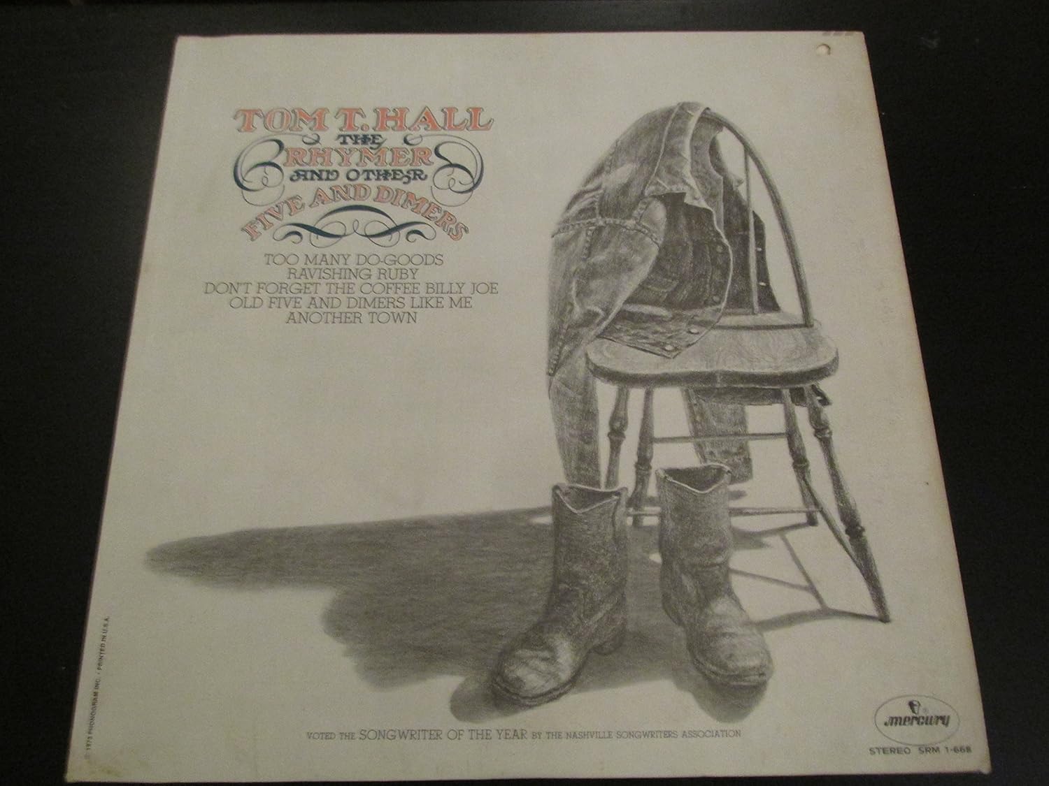 Amazon.com: TOM T HALL RHYMER & OTHER FIVE AND DIMERS vinyl record: CDs