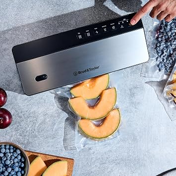 Brod & Taylor Cordless Vacuum Sealer | Internal Bag Storage & Cutter