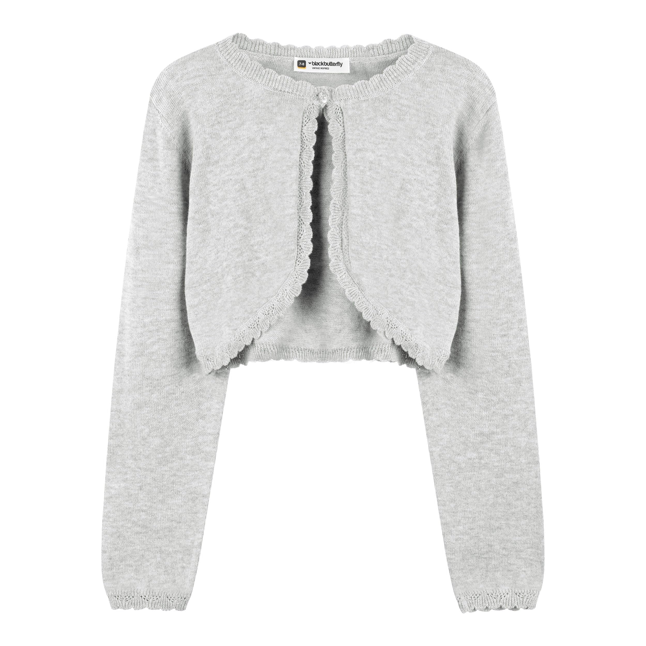 BlackButterfly Girls Long Sleeve Knit Bolero
