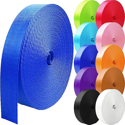 Miniatura 7 de Correas de nailon de 1 pulgada de nailon correas de cincha correas de mochila correas de nailon para equipo interior o exterior, manualidades, asas,