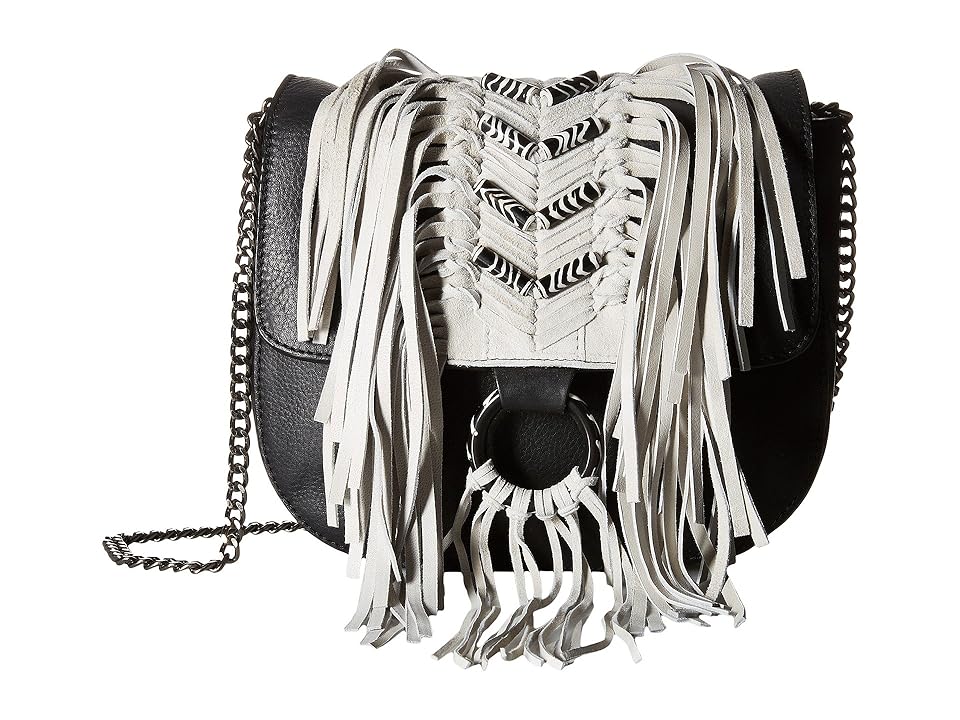 

Sam Edelman Donna Flap w/ Beads (Black) Handbags